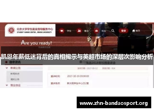 凯恩年薪低迷背后的真相揭示与英超市场的深层次影响分析